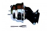 LEED Brakes Power Brake Boosters 79 Booster, Brake, Vacuum Dual Diaphragm, 8 in. Diameter, Steel, Chrome, Each thumbnail 1