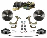 LEED Brakes Front Disc Brake Conversion Kits FC1011-K1A1 Kit, Conversion, Power Assist, Solid Surface Rotors, Cast Iron Calipers, Zinc Plated, 5 x 4.75 in. Bolt Pattern, Kit thumbnail 2