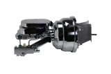 LEED Brakes Master Cylinder and Brake Booster Combos H96B4 8 in. Booster, Chrome, Firewall Mount, Dual Bowl Cylinder, Aluminum, Chrome, Non-Adjustable Proportioning Valve, Disc/Disc, Kit thumbnail 5