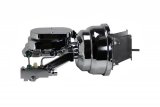 LEED Brakes Master Cylinder and Brake Booster Combos H96B4 8 in. Booster, Chrome, Firewall Mount, Dual Bowl Cylinder, Aluminum, Chrome, Non-Adjustable Proportioning Valve, Disc/Disc, Kit thumbnail 7