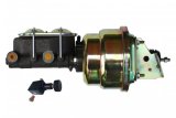 LEED Brakes Master Cylinder and Brake Booster Combos 1K105 7 in. Booster, Zinc, Firewall Mount, Dual Bowl Cylinder, Cast iron, Natural, Adjustable Proportioning Valve, Disc/Drum or Disc/Disc, Kit thumbnail 7