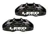 LEED Brakes MaxGrip Lite Caliper Upgrade Kits BCC0005 Kit, Max Grip Caliper, Pad and Hose Kit, Aluminum, Black, Ford, Each thumbnail 3