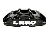 LEED Brakes MaxGrip Lite Caliper Upgrade Kits BCC0005 Kit, Max Grip Caliper, Pad and Hose Kit, Aluminum, Black, Ford, Each thumbnail 4