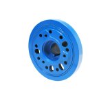 Professional Products Restoration Harmonic Balancers 85010 Balancer, Balancer, 28 oz. External Balance, Nodular Iron, 6.380 in. Diameter, Ford Blue, Ford, Small Block, Each thumbnail 2