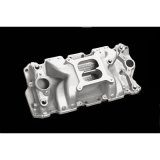 Professional Products CrossWind Intake Manifolds 52026 Manifold, CrossWind, Carbureted, Aluminum, Natural, Chevy, Small Block, Each thumbnail 2
