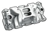 Professional Products CrossWind Intake Manifolds 52026 Manifold, CrossWind, Carbureted, Aluminum, Natural, Chevy, Small Block, Each thumbnail 3