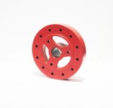 Professional Products Restoration Harmonic Balancers 85001 Balancer, Balancer, Internal Balance, Nodular Iron, 6.750 in. Diameter, Chevy Orange, Chevy, Small Block, Each thumbnail 2