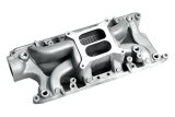 Professional Products CrossWind Intake Manifolds 54026 Manifold, CrossWind, Carbureted, Aluminum, Natural, Ford, Small Block, Each thumbnail 2