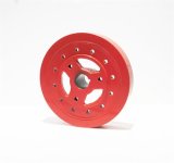 Professional Products Restoration Harmonic Balancers 85002 Balancer, Balancer, Internal Balance, Nodular Iron, 8.000 in. Diameter, Chevy Orange, Chevy, Small Block, Each thumbnail 1