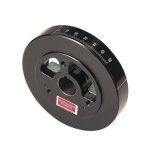 Professional Products PowerForce Harmonic Dampers 80001 Balancer, PowerForce, External Balance, 6.750 in. Diameter, Nodular Iron, Black, Chevy, 400, Each thumbnail 1