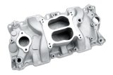 Professional Products Cyclone Intake Manifolds 52001 Manifold, Cyclone, Carbureted, Aluminum, Natural, Chevy, Small Block, Each thumbnail 2
