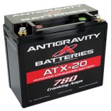 Antigravity Batteries Lithium AG-YTX20-L XPS YTX20 Battery - Left Side Negative Terminal thumbnail 1