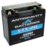 Antigravity Batteries Special Voltage VTX-20 Lithium AG-VTX-20-R Batteries, Lithium, Starting Usage, 16 V, 500 Cold Cranking Amps, Top Terminals, Negative Terminal Is On the Right Side, Each thumbnail 2