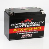 Antigravity Batteries Re-Start AG-ATX20-HD Batteries, Battery, Starting, 12 V, Lithium, 780 amps, Top and Side Terminals, Arctic Cat, Buell, Harley-Davidson®, Indian, Kawasaki, Each thumbnail 2