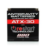 Antigravity Batteries Re-Start AG-ATX30-RS Battery, Re-Start, Starting, 12 V, Lithium-Ion, 880 Amps, Buell, Harley-Davidson®, Each thumbnail 1