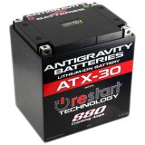 Antigravity Batteries Re-Start AG-ATX30-RS Battery, Re-Start, Starting, 12 V, Lithium-Ion, 880 Amps, Buell, Harley-Davidson®, Each thumbnail 7