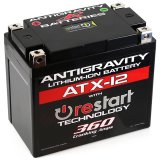 Antigravity Batteries Re-Start AG-ATX12-RS Battery, Re-Start, Starting, 12 V, Lithium-Ion, 360 Amps, Each thumbnail 2