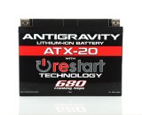 Antigravity Batteries Re-Start AG-ATX20-RS Battery, Re-Start, Starting, 12 V, Lithium-Ion, 680 Amps, Each thumbnail 6