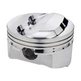 SRP Small Block Chevy 350/400 Dome Top Pistons 140350 Pistons, Forged, Dome, 4.060 in. Bore, 1/16 in., 1/16 in., 3/16 in. Ring Grooves, Chevy, Set of 8 thumbnail 7