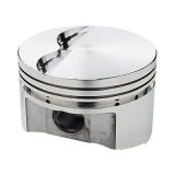 SRP Small Block Chevy 350/400 Flat-Top Pistons 138087 Pistons, Forged, Flat, 4.060 in. Bore, 1/16 in., 1/16 in., 3/16 in. Ring Grooves, Chevy, Set of 8 thumbnail 1
