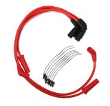 Accel Motorcycle Spark Plug Wire Sets 171116-R Wires, 8MM S/S WIRE 17 AND UP TOURING -RED thumbnail 1