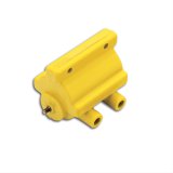ACCEL Motorcycle Power Pulse Coils 140402 Ignition Coil, Motorcycle, Yellow, 4.2 Ohms Resistance, Points Ignition, Each thumbnail 1