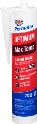 Permatex OPTIMUM RED Gasket Maker 27238 Maker, Optimum, Red, 13.00 oz., Each thumbnail 1