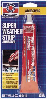 Permatex Super Weatherstrip Adhesive 80638 Adhesive, Adhesive, 2 oz., Each thumbnail 2