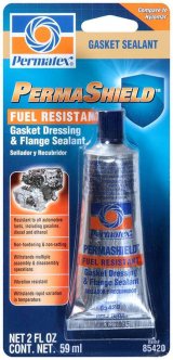 Permatex Permashield Fuel Resistant Gasket Dressing and Sealant 85420 Coatings, Fuel-Resistant, Flange Sealant, Non-Setting, Non-Hardening, Tacky, 2 oz. Tube, Each thumbnail 3