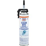 Permatex Clear RTV Silicone 85913 RTV, Silicone, 7.25 oz., Each thumbnail 1