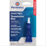 Permatex Medium Strength Blue Threadlocker 24200 Thread Locking Compound, Strength, Blue, 0.20 fluid oz., Each thumbnail 2