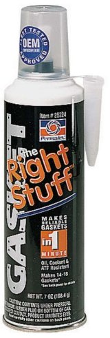 Permatex The Right Stuff Gasket Maker 25224 Maker, Stuff, -75 To 450 degrees F, Black, 7 oz., Each thumbnail 2