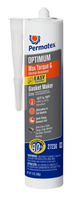 Permatex OPTIMUM GREY Gasket Maker 27236 Maker, Optimum, Gray, 13.00 oz., Each thumbnail 2