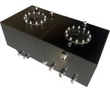 RCI Air/Ice Cooler Tank and Fuel Cell Combos 2050MD Intercooler Tanks, RCI, Combo, Aluminum, Black, 5 Gallons, 12 in. Long, 24 in. Wide, 8 in. Tall, 8 AN Rollover Vent, Each thumbnail 1