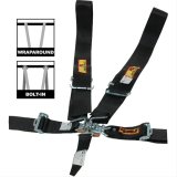RCI Latch Release 5-Point Harness 9510D Shoulder Harness; Dragster Belts; 5 Point; Black thumbnail 1