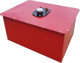 RCI Standard Circle Track 12 Gallons Fuel Cell 1122C Cell, Steel with Plastic Bladder, Red Powdercoated, Each thumbnail 2