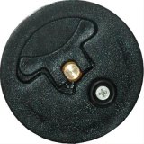RCI Fuel Cell Mounting Caps 7031A Cap, Plastic, Black, Flush Mount, Each thumbnail 1
