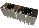 RCI Air/Ice Cooler Tank and Fuel Cell Combos 2040M Intercooler Tanks, RCI, Combo, Aluminum, Natural, 4 Gallons, 10 in. Long, 24 in. Wide, 8 in. Tall, 8 AN Rollover Vent, Each thumbnail 2