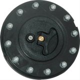 RCI Fuel Cell Mounting Caps 7030A Cap, Plastic/Black, Flush Mount, Hardware, Kit thumbnail 1