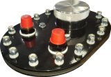 RCI Racing Fuel Cell Caps 7032A Cap; Circle Track; Cap; Oval; Complete Cap Assembly; w/#8 Vent; #8 P/U thumbnail 1