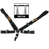 RCI Camlock 5-Point Harness 9510CD Shoulder Harness; Dragster Belts; Cam Lock 5 Point; Black thumbnail 1