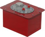 RCI Standard Circle Track 3 Gallons Fuel Cell 1032C Cell, Steel with Plastic Bladder, Red Powdercoated, Gallons, Each thumbnail 2