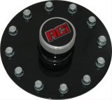RCI Fuel Cell Fast Fill Hose Valves 7036A Valve, Steel, Black Powdercoated, Straight, 1.75 in. Diameter, Split Nut Ring, Kit thumbnail 1