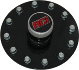 RCI Fuel Cell Fast Fill Hose Valves 7036A Valve, Steel, Black Powdercoated, Straight, 1.75 in. Diameter, Split Nut Ring, Kit thumbnail 3