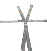 RCI Platinum Series Racing 6-Point Harness 9210PL Harness, Complete, Latch, Individual-Type, Bolt-In, Floor/Roll Bar Mount, Platinum, Each thumbnail 3