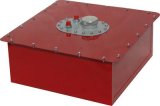 RCI Standard Circle Track 8 Gallons Fuel Cell 1082C Cell, Steel with Plastic Bladder, Red Powdercoated, 19.000 in. Length, 19.000 in. Width, 8.000 in. Height, Each thumbnail 1