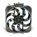 15 Inch 3,000 CFM Flex-A-Lite Black Magic S-Blade Electric Fan 109304 Fan, Single, in. Diameter, S-Blade, Puller, cfm, Black, Plastic, Each thumbnail 2