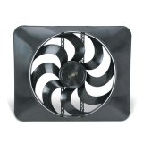 15 Inch 3,300 CFM Flex-A-Lite Black Magic Xtreme Series Electric Fan 104811 Fan, S-Blade, Single, in. Diameter, Pusher/Puller, cfm, Black, Nylon, Each thumbnail 2