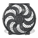 16 Inch 2,010 CFM Flex-A-Lite Syclone S-Blade Electric Fan 104354 Fan, 24 V, Single, cfm, in. Diameter, Black, Each thumbnail 2