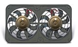 12 Inch 2,500 CFM Flex-A-Lite Low-Profile S-Blade Electric Fan 104468 Fan, Dual, in. Diameter, S-Blade, Pusher, cfm, Black, Plastic, Each thumbnail 2